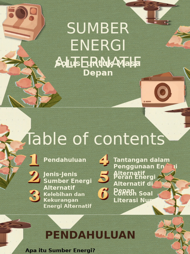 Sumber Energi Alternatif | PDF