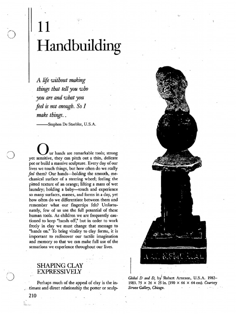 Figure sculpture handbuilding small pdf