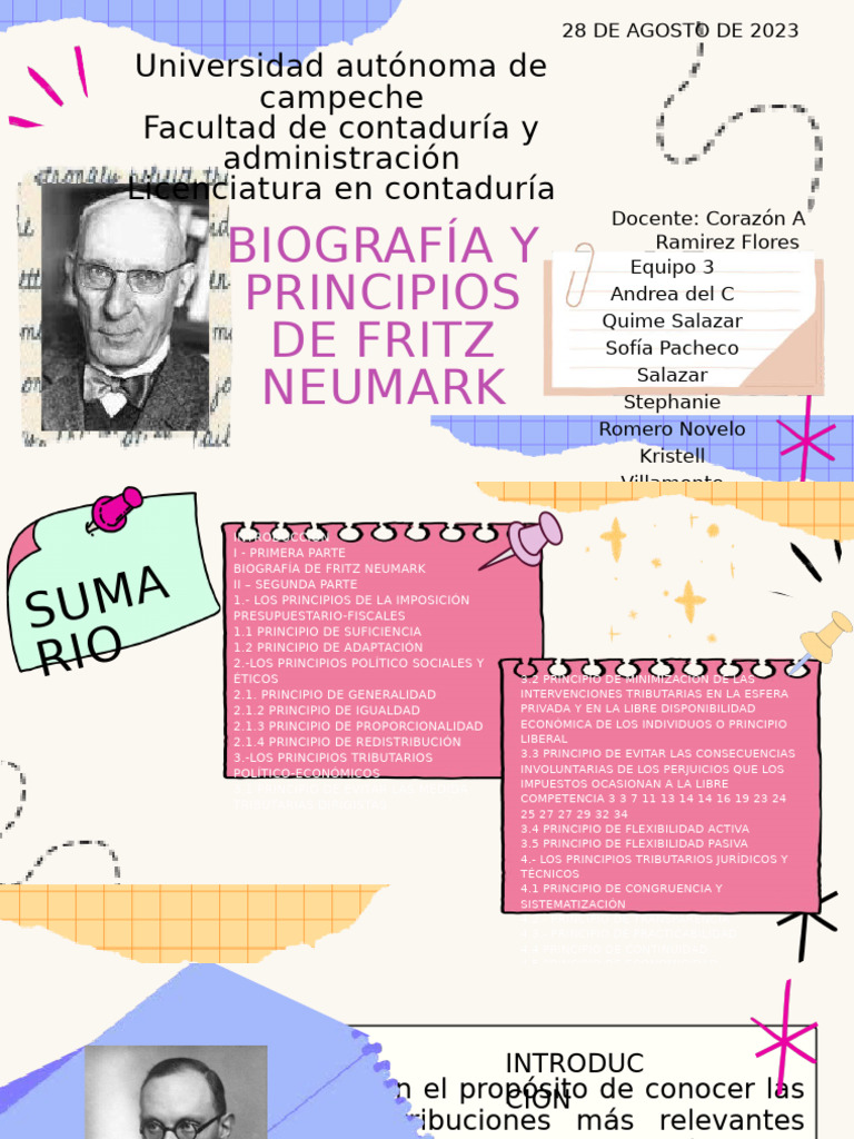 Principios de Neumark | PDF