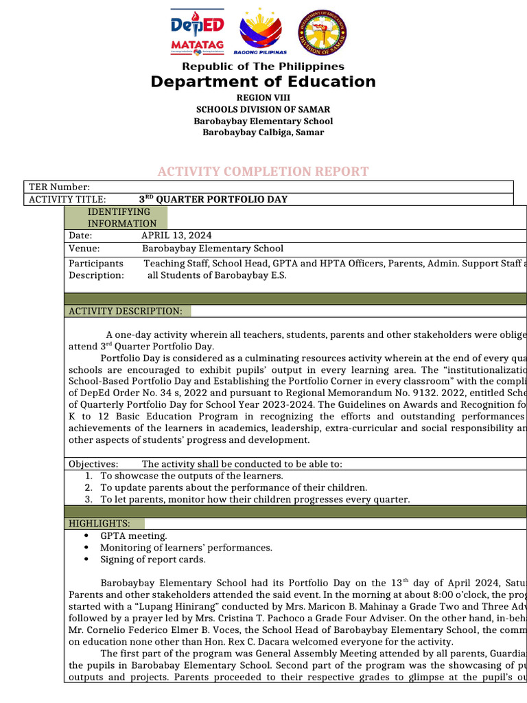 ACR 3rdquarterportfolioday April 13,2024 PDF