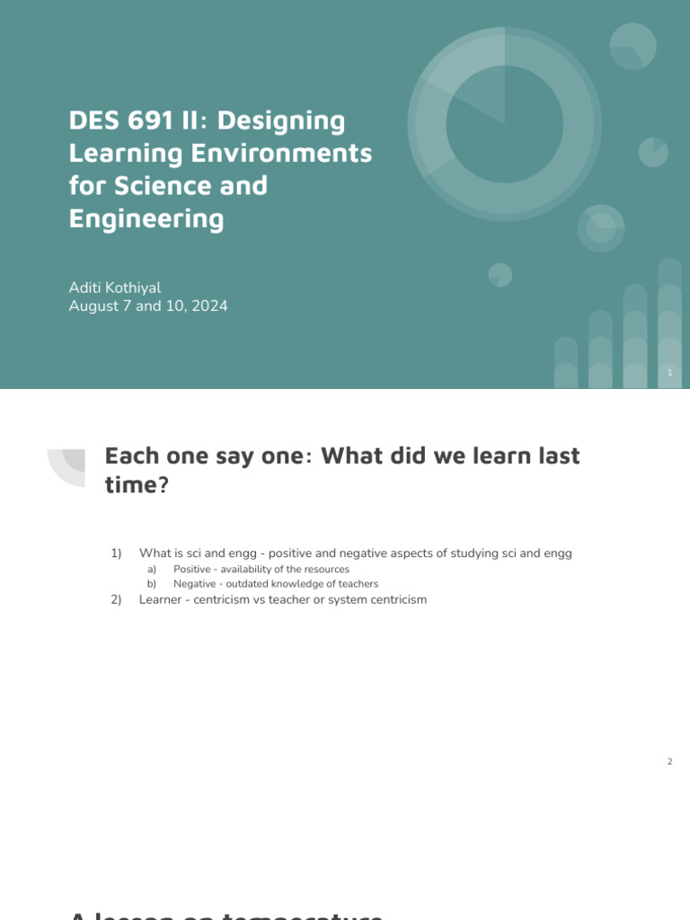 Lectures 2 and 3 | PDF