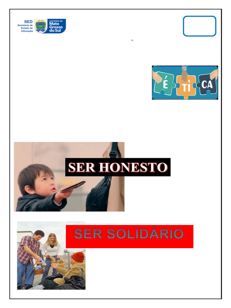 Prova Bimestral Projeto de Vida | PDF