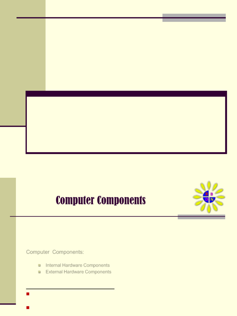 Day 03 - Computer Components | PDF | Computer Hardware | Computer Data ...