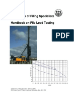 Handbook of Pile Testing