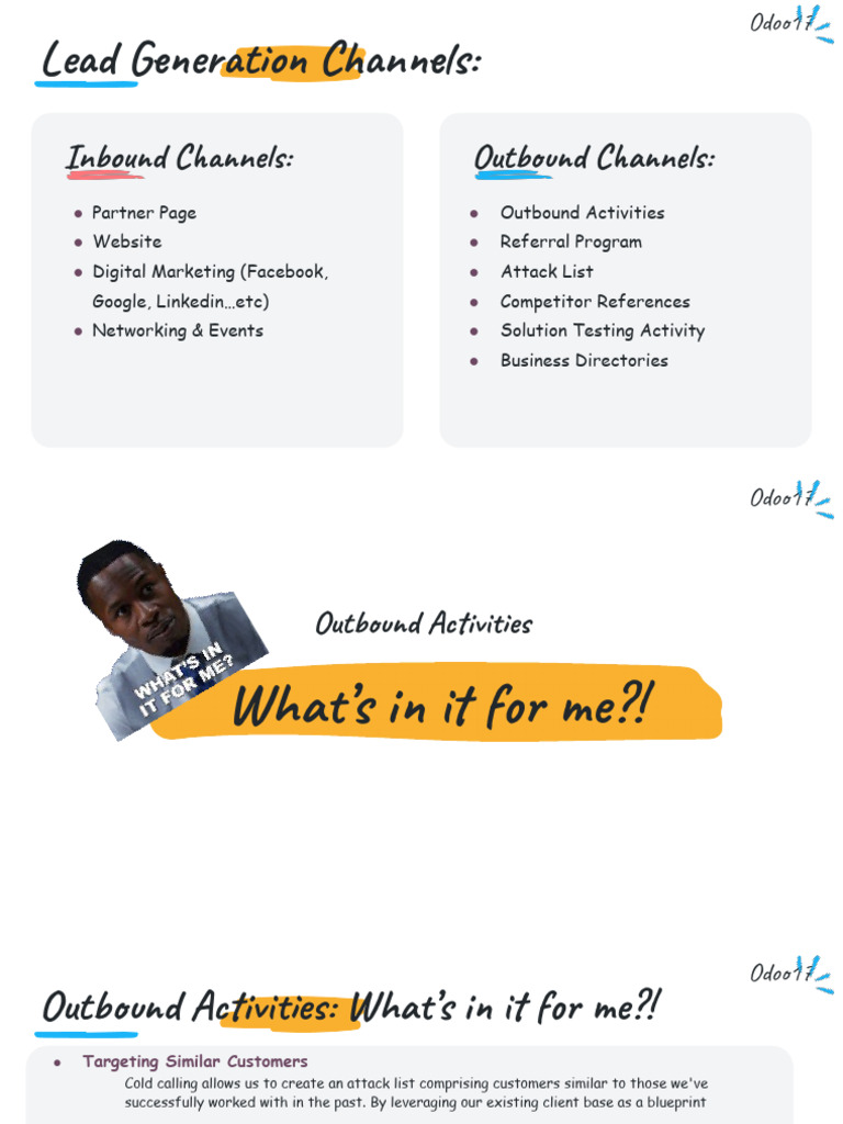 Outbound For Partners | PDF