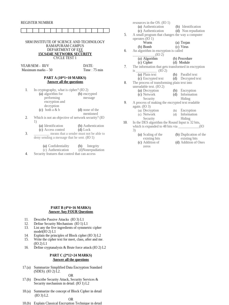 15EE463E - CT1 QP Set 2 | PDF