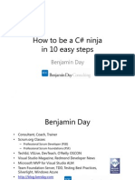 BenDay CSharpNinja Slides