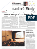 Apple Archive Opens Doors For Select Few: The Stanford Daily