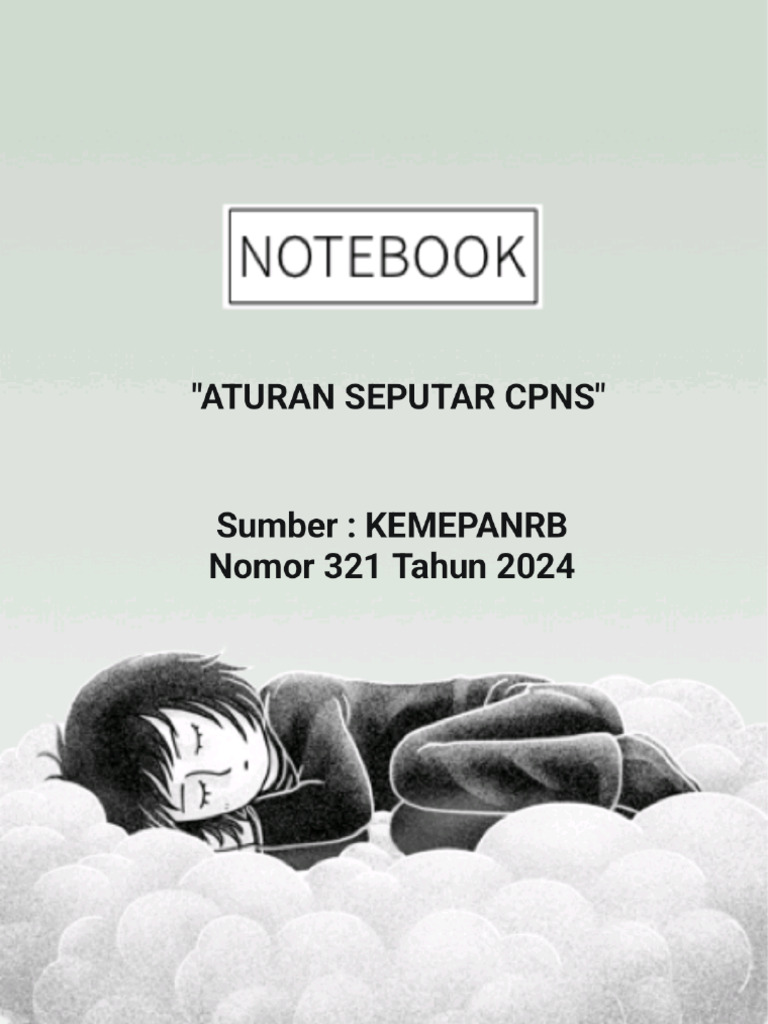 ATURAN SEPUTAR CPNS 2024 | PDF