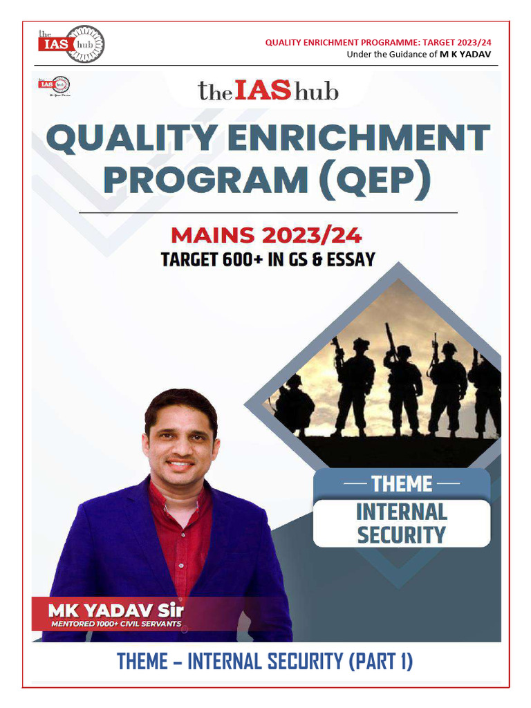 2024 Internal Security Part-1 - Compressed | PDF