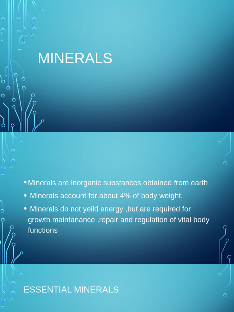 MINERALS | PDF