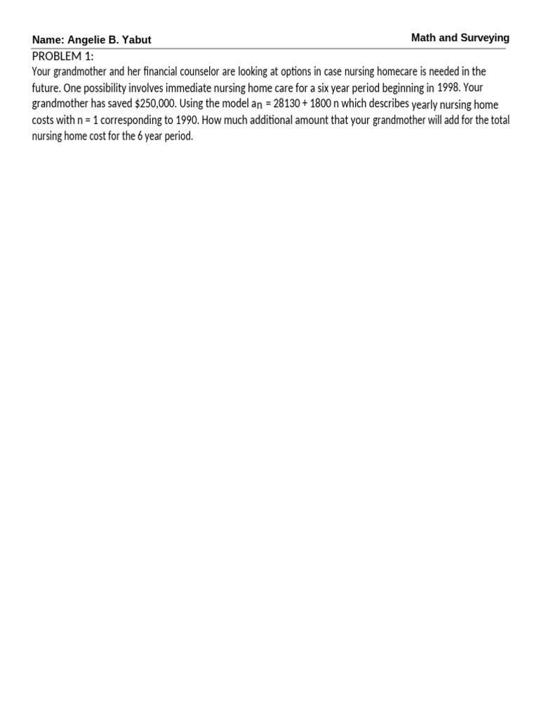 Mathematics Surveying | PDF