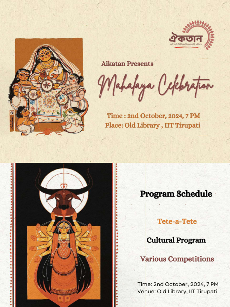 Evening Program Schedule | PDF