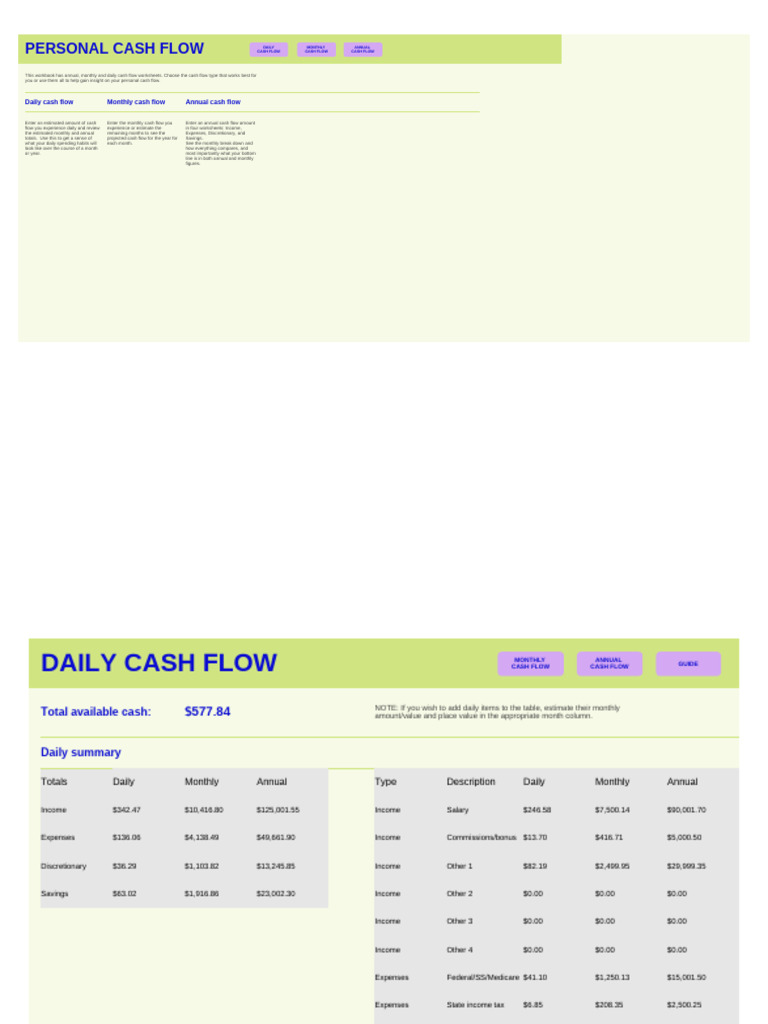Cash Flow Statement | PDF