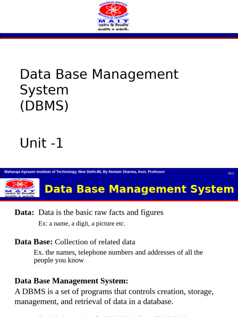 Unit 1 - 2 | PDF