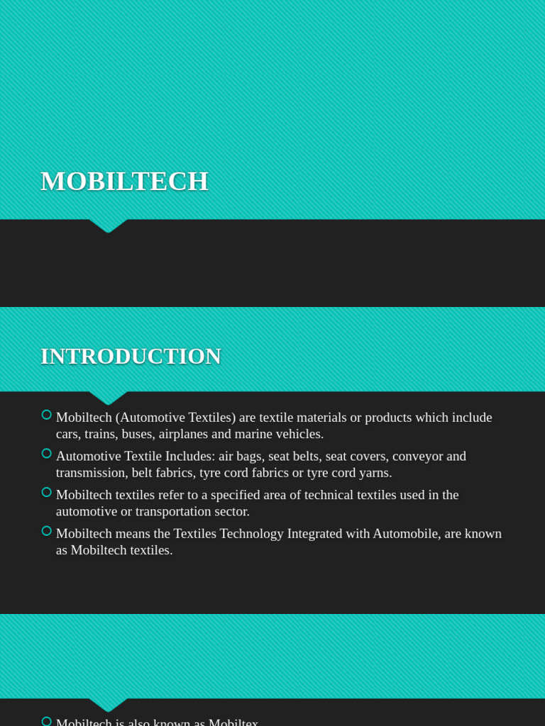 Technical Textile | PDF