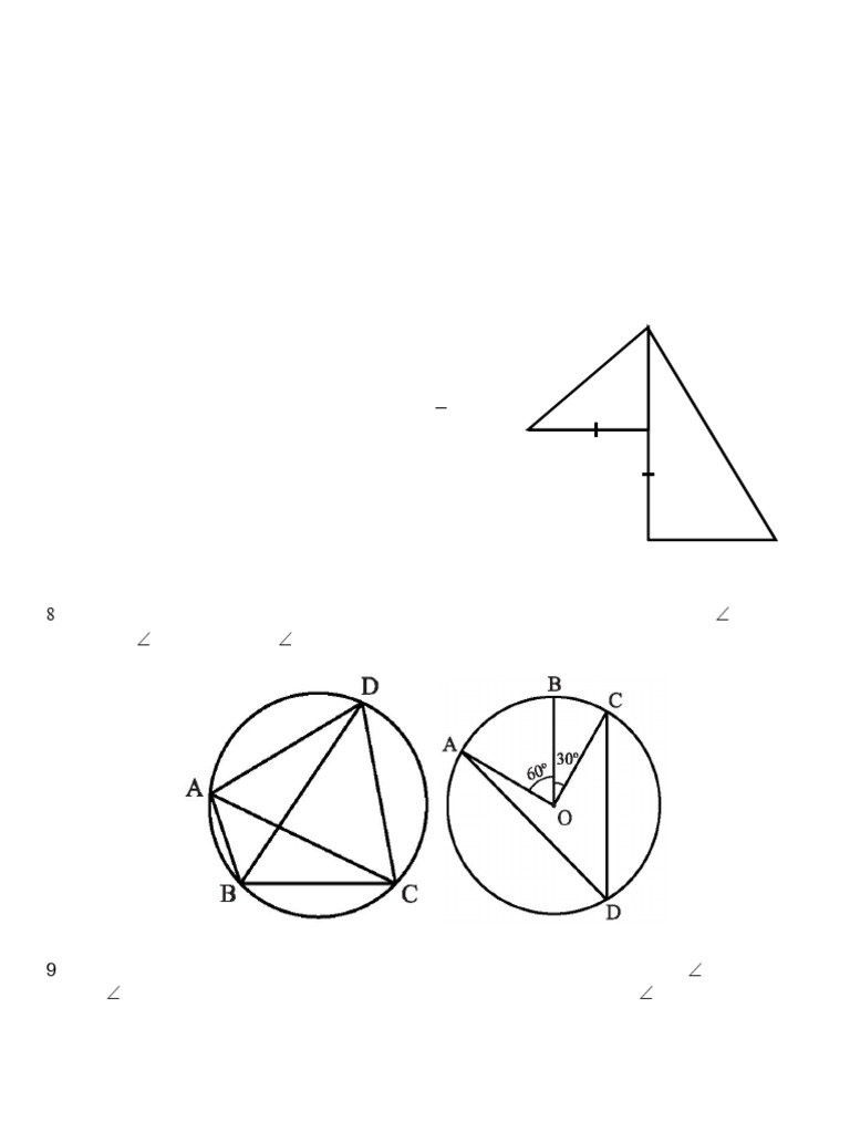 Ix STD Jee Mains Maths Foundation | PDF | Triangle | Triangle Geometry