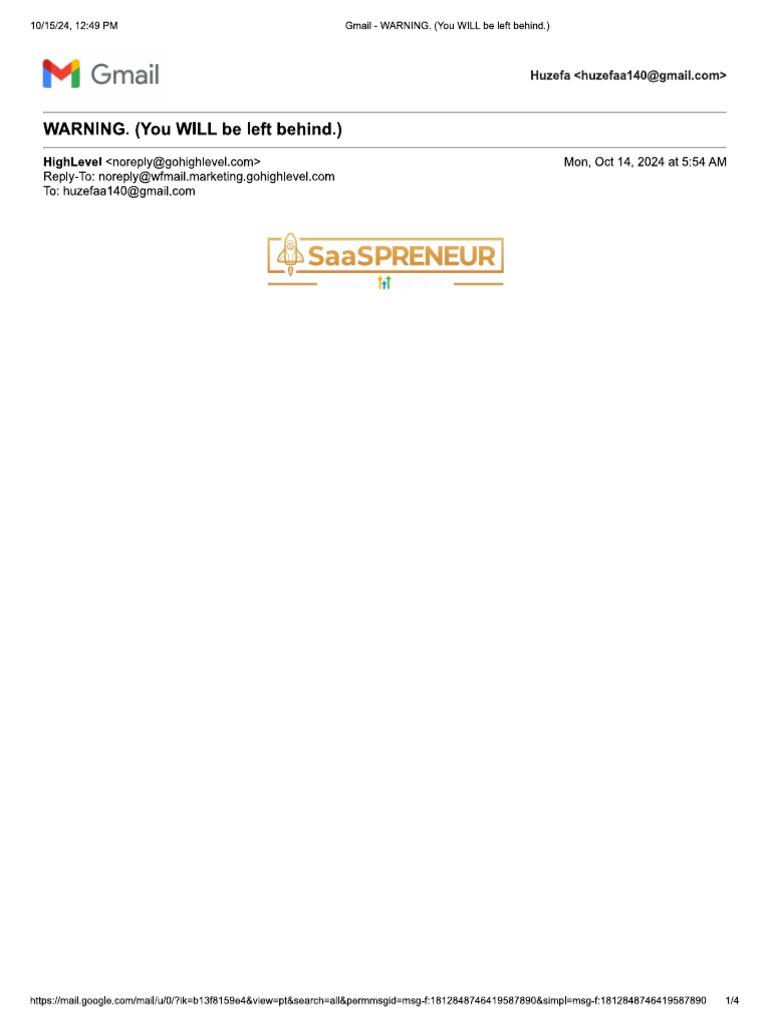 Go High Level Email | PDF