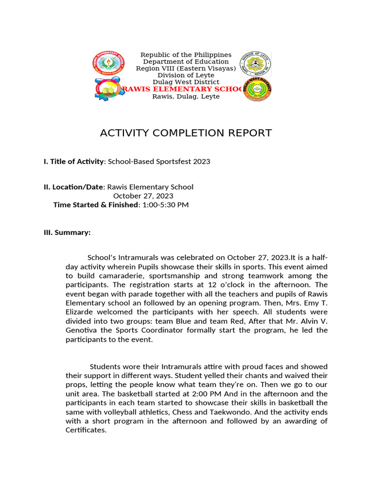 ACR Scouting and Sportsfest | PDF