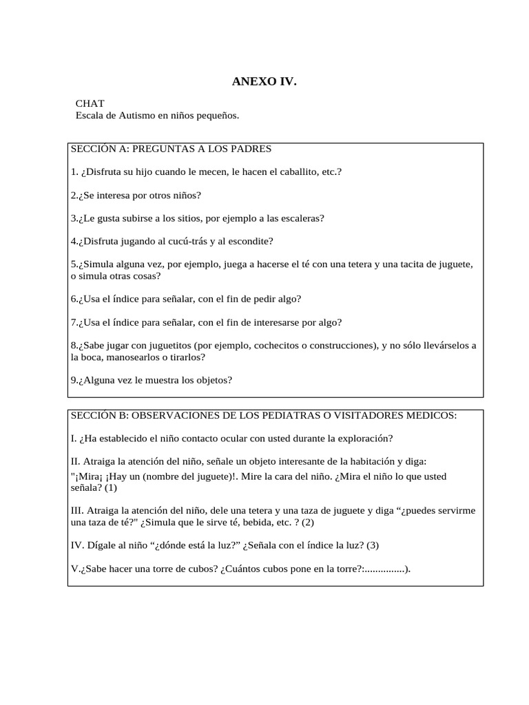 ANEXO IV CHAT | PDF
