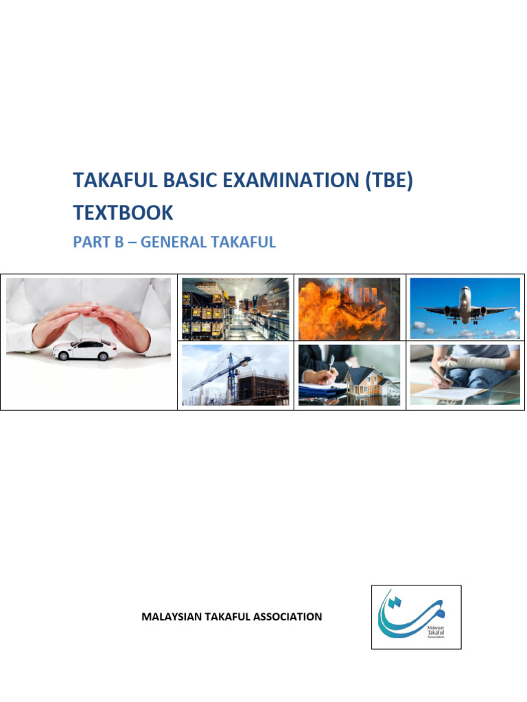 Takaful Basic Examination Part B Guide | PDF | Indemnity | Risk