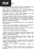 Etiqueta Profissional