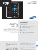 Download Samsung F700 by kor_m8 SN7801752 doc pdf