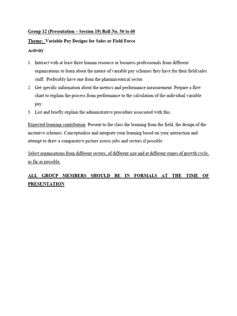 HRM Group Assignment Term 2 | PDF
