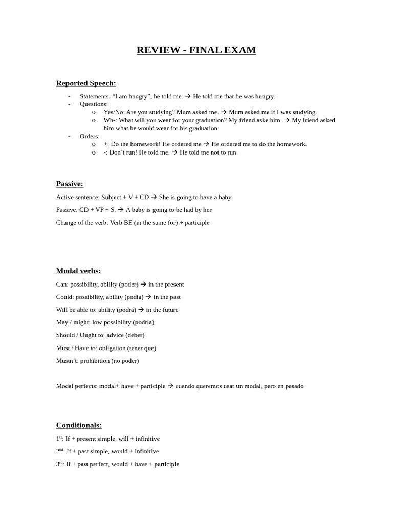 Final Exam (ALL) | PDF