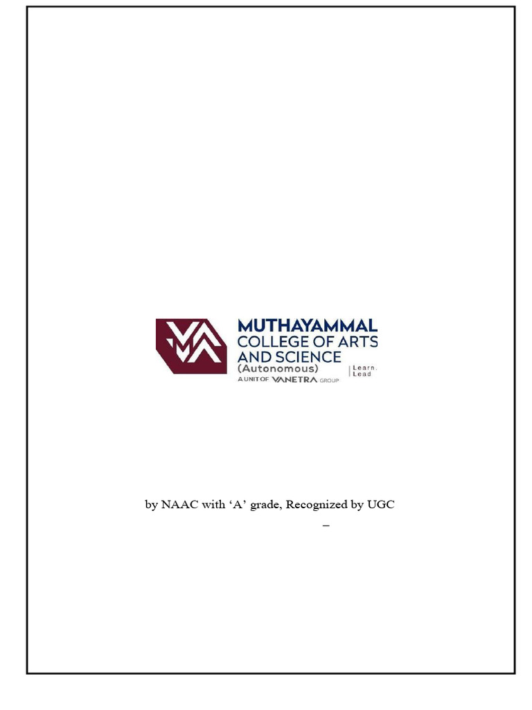 Nithya G 22uca080 | PDF