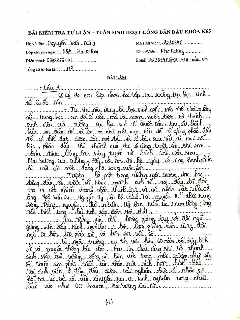 Khá I 5 11233648 Nguyá N Vä N Då Ng Pdf