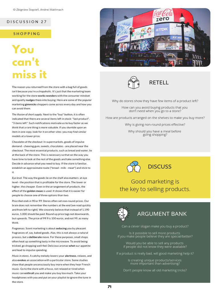 You Cant Miss It - Article | PDF