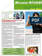 Lettre d'information de Michèle Rivasi - Numéro 5 (janvier 2012)