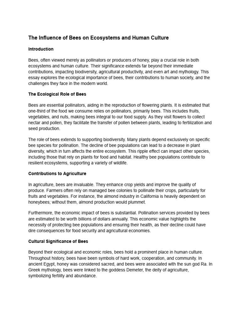 Bees | PDF