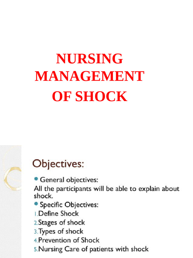 Shock | PDF
