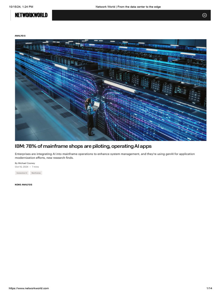 Network World - From The Data Center To The Edge | PDF | Central ...