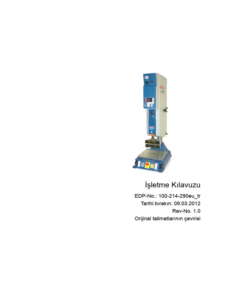 Branson Ultrasonik Kaynak | PDF