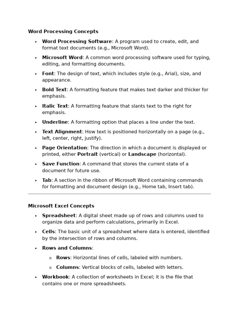 Bullet Points Reviewer | PDF