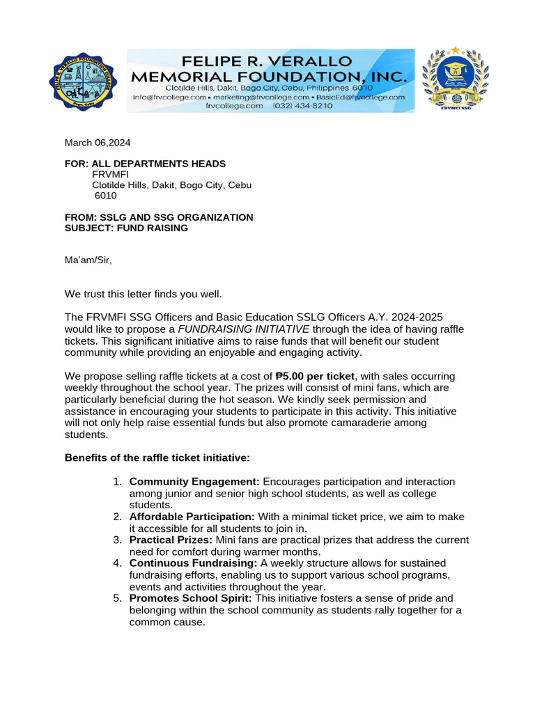 SSG Proposal Fund | PDF