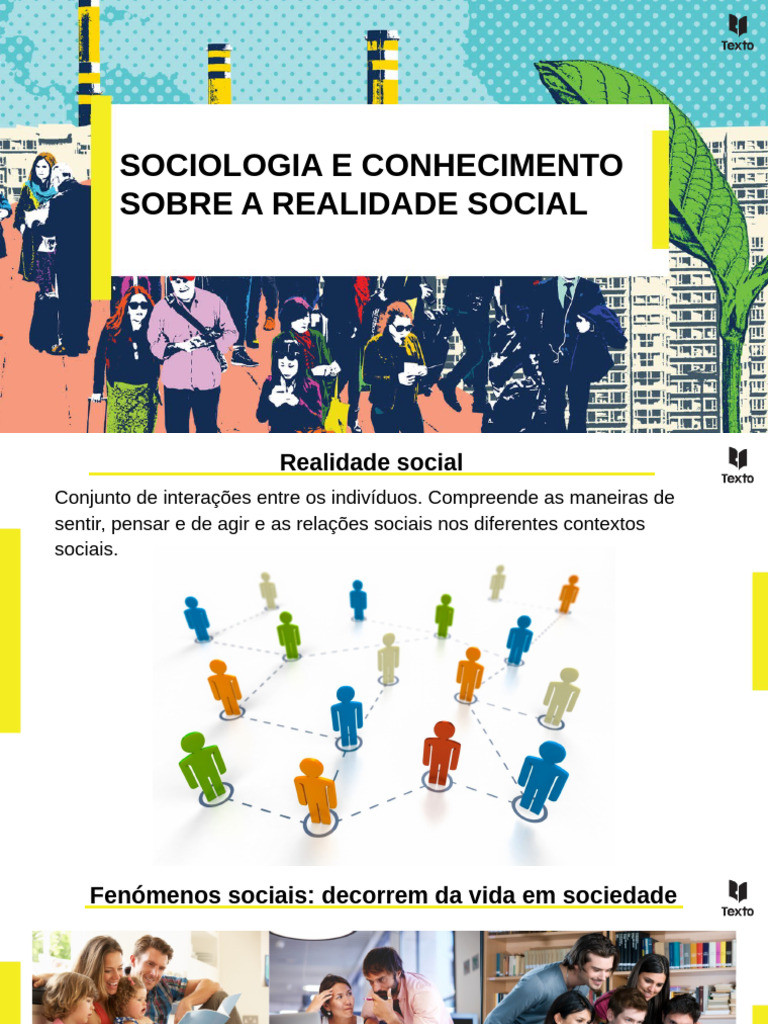 1-Sociologia e Conhecimento Sobre A Realidade Social | PDF