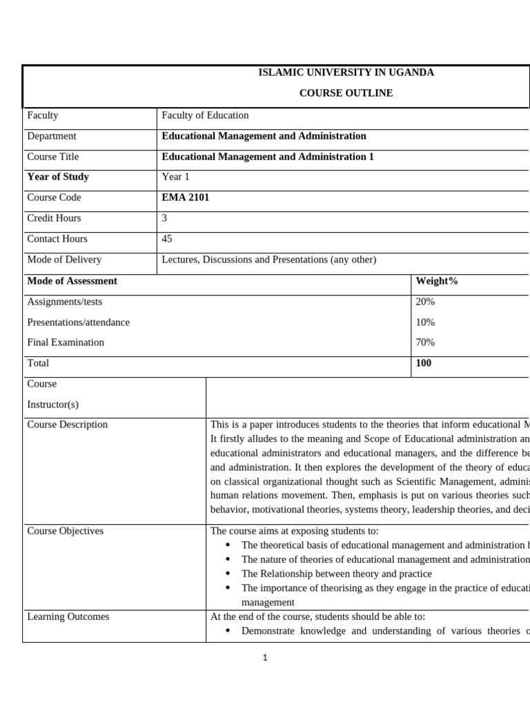 Ema 1 | PDF | Bureaucracy | Disciplines
