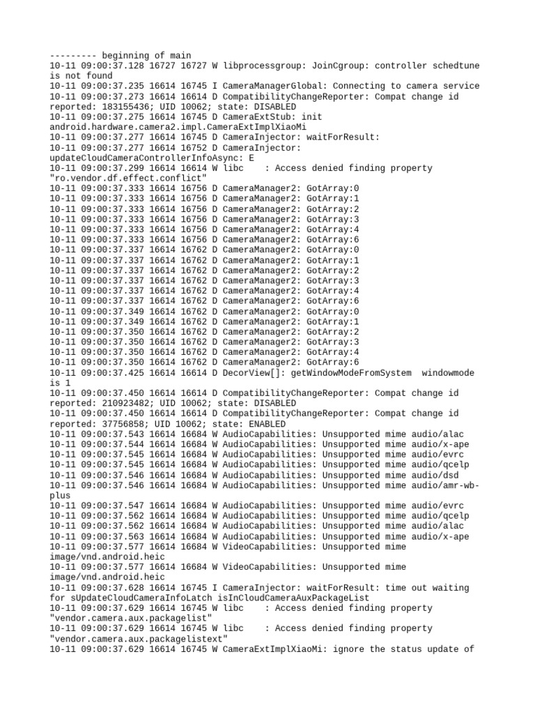 Logcat 1728608437048 | PDF | Computing | Computer Programming