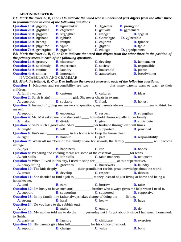 Unit 1 Extra | PDF