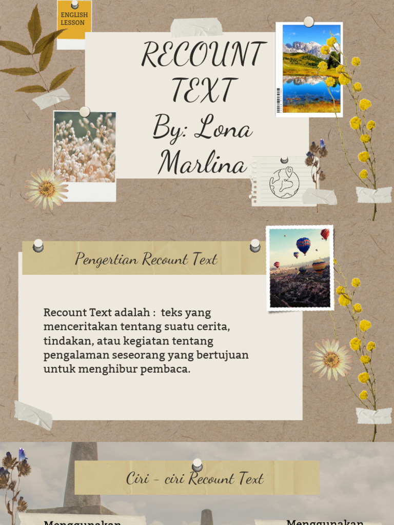 English Lesson | PDF