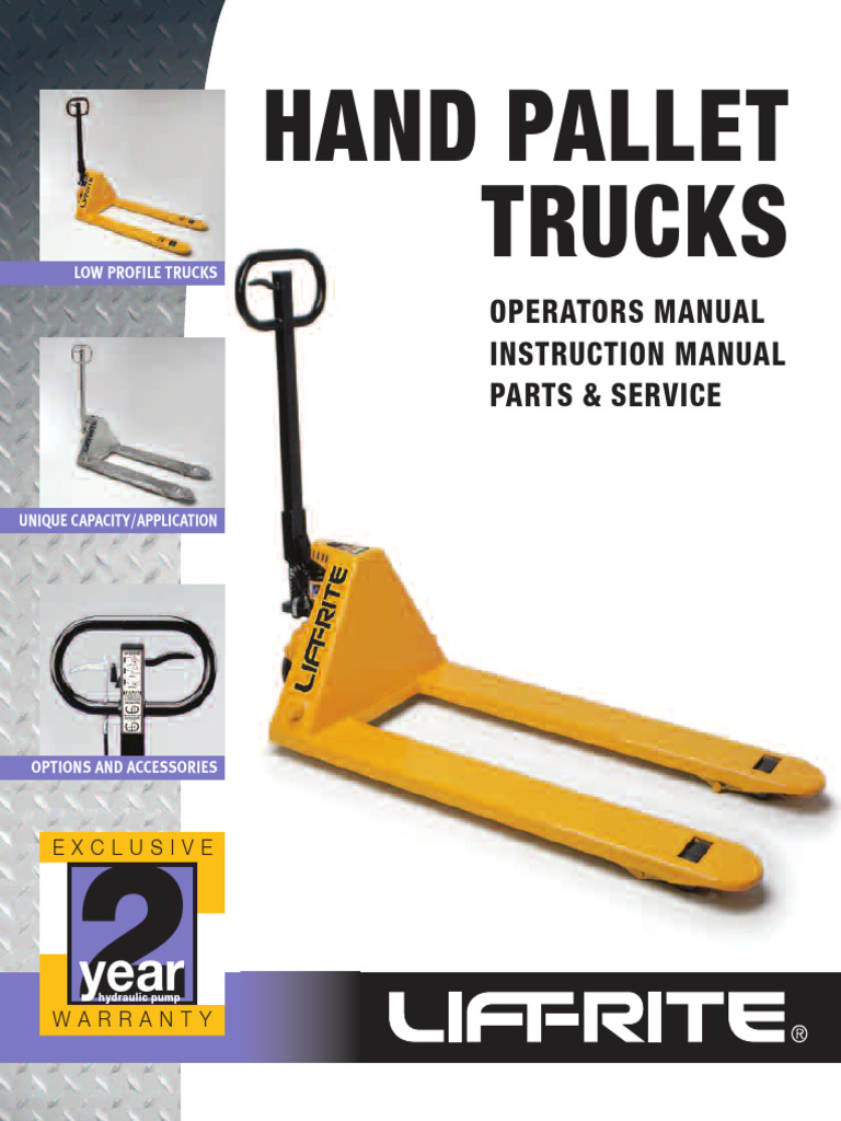 Lift Rite HPT Manual 2005 | PDF