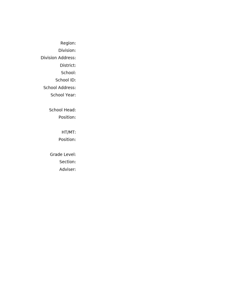 Automated SF9 Grade 2 | PDF