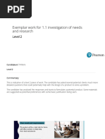 GCSE DT NEA Example Response 3 | PDF