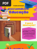 Eixo Temático Educação no ENEM: Guia Completo | PDF | Brasil | Pedagogia