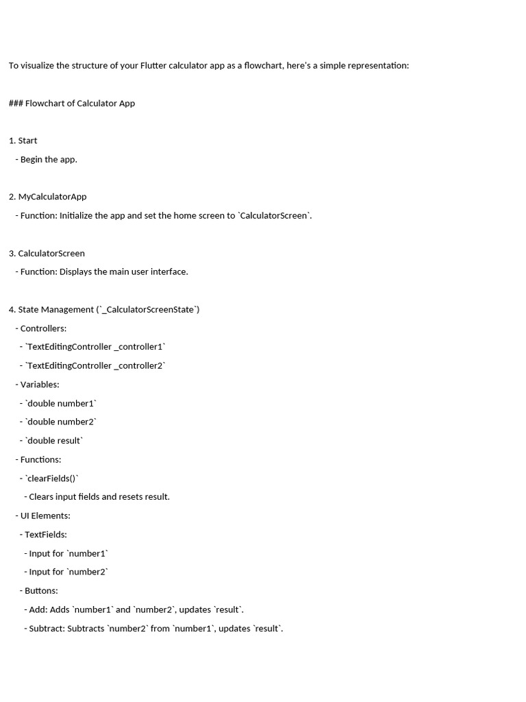 CalculatoApp Code | PDF