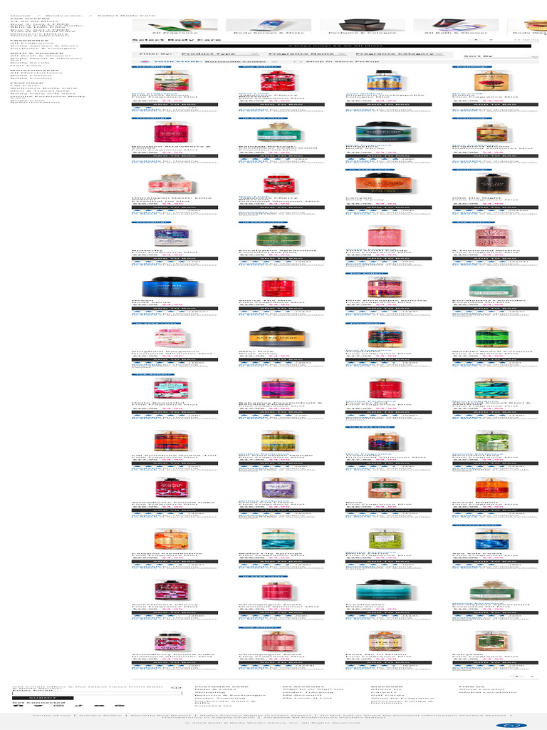 Body Care Sale Bath & Body Works Bath & Body Works PDF